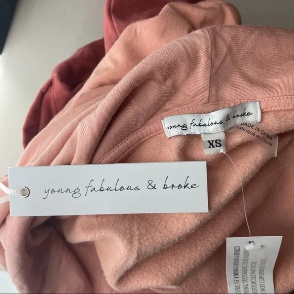 Young Fabulous & Broke NWT Piper Tie Dye Hoodie - Picture 5 of 8